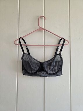 Victoria Secret Dream Angels Mesh Balconette Bra 34D New